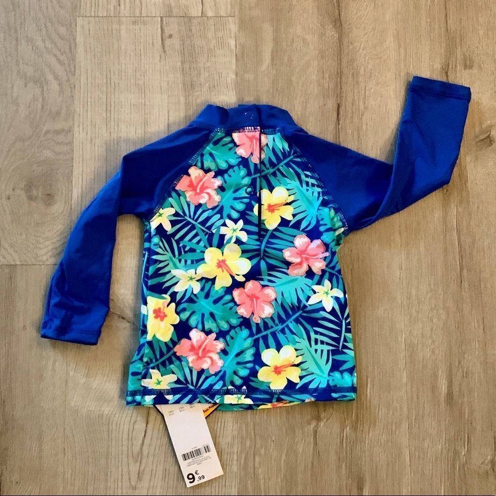 BABY GIRLS RASHGUARD TOP - Picture 4 of 5